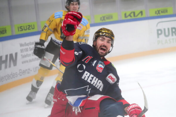 Torschütze -47- Nick Miglio (Selber Woelfe), DEL 2 - Selber Wölfe - Bayreuth Tigers, Selb, Netzsch-Arena, 30.10.22