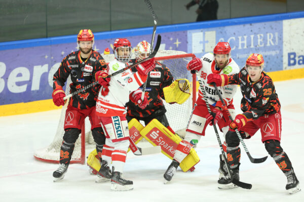 #62 Dieter Orendorz, #25 Johannes Krauß, #30 Daniel Fießinger, #88 Daniel Schwammberger