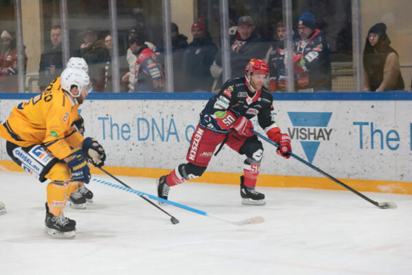 -50- Chad Bassen (Selber Woelfe), DEL 2 - Selber Woelfe vs. Lausitzer Fuechse, Selb, Netzsch-Arena, 17.12.23