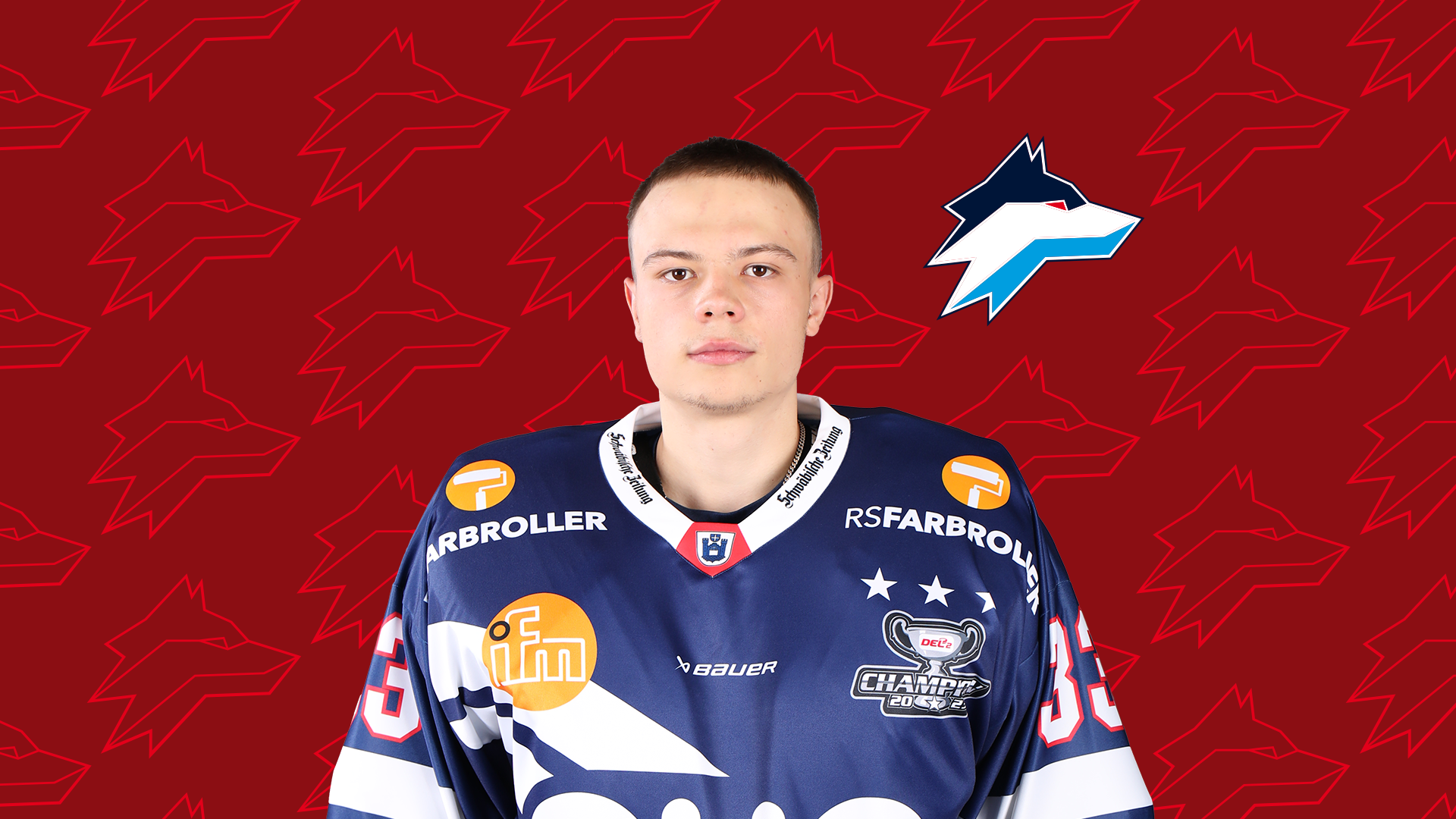 Goalie-Trio der Selber Wölfe komplett