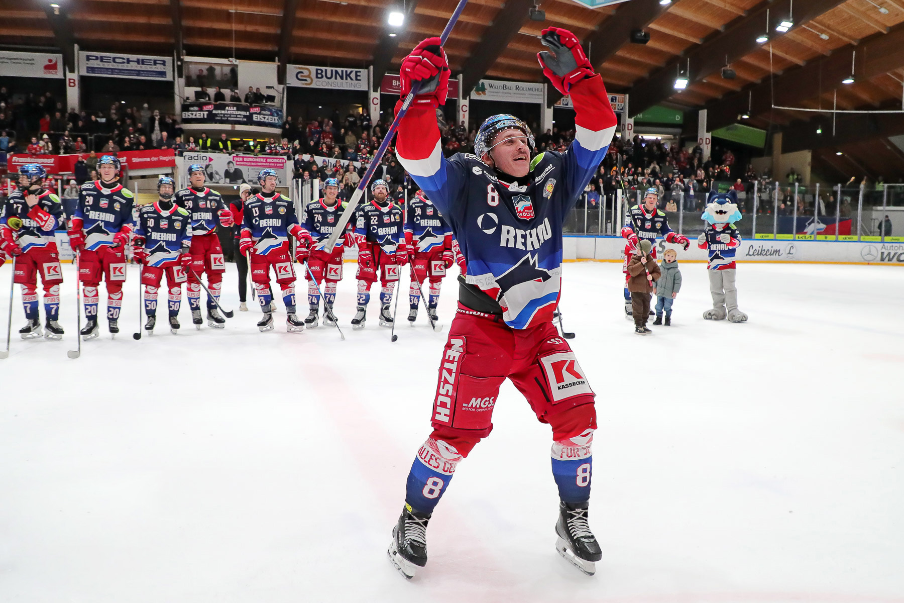 Selber Wölfe vs. ECDC Memmingen Indians am 30.11.2025